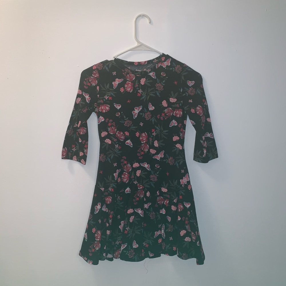 Girls Flowered Dress